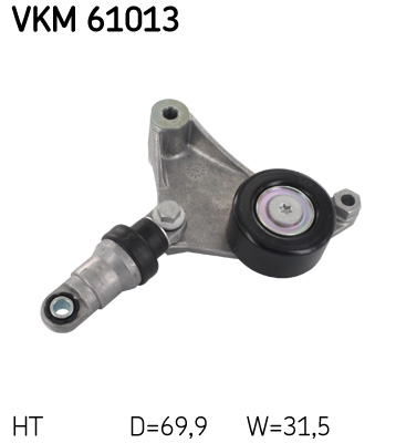 Tendicinghia, Cinghia Poly-V - VKM 61013 SKF